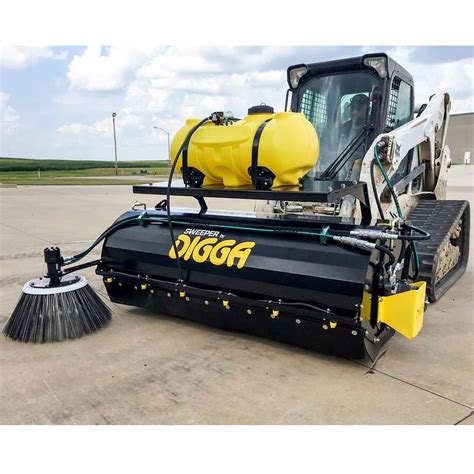 rotary broom skid steer|power brooms for skid steers.